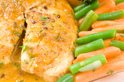 Mahi Mahi with Green Beans Mahi Mahi with Green Beans picture
